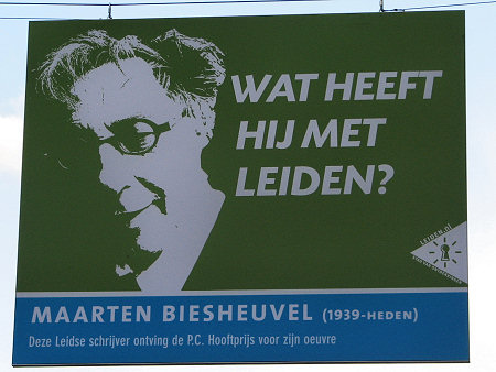 Wat heeft Biesheuvel met Leiden?